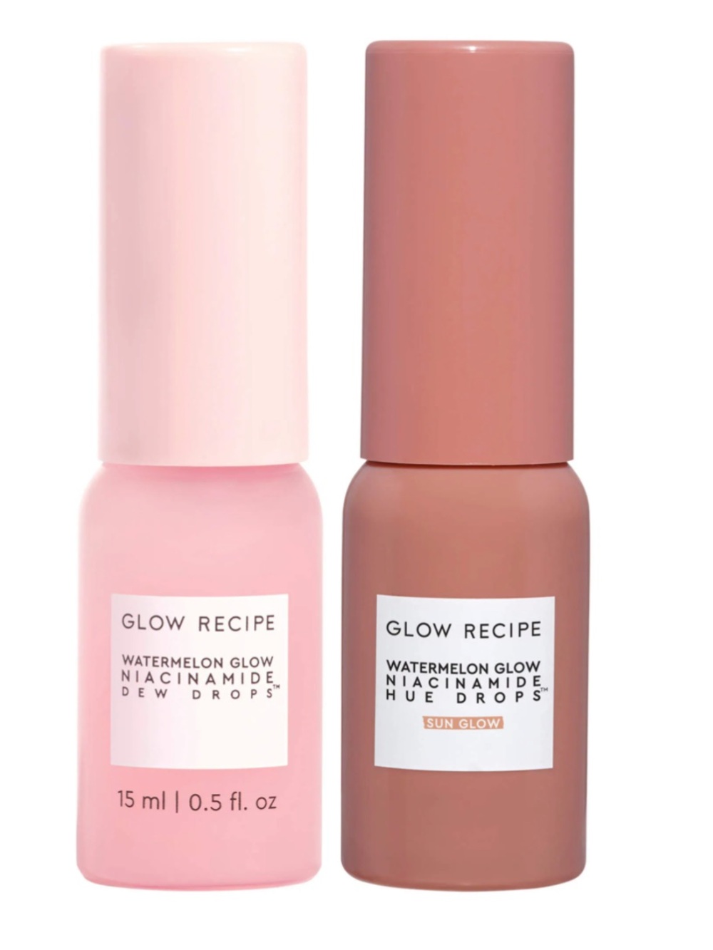 NEW! Glow Recipe Watermelon Glow Niacinamide Dew & Hue Drops Set NIB